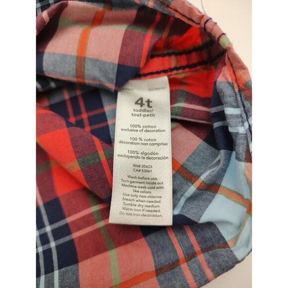 Boys Carters Button Down Shirt, Size 4T - Picture 4 of 6